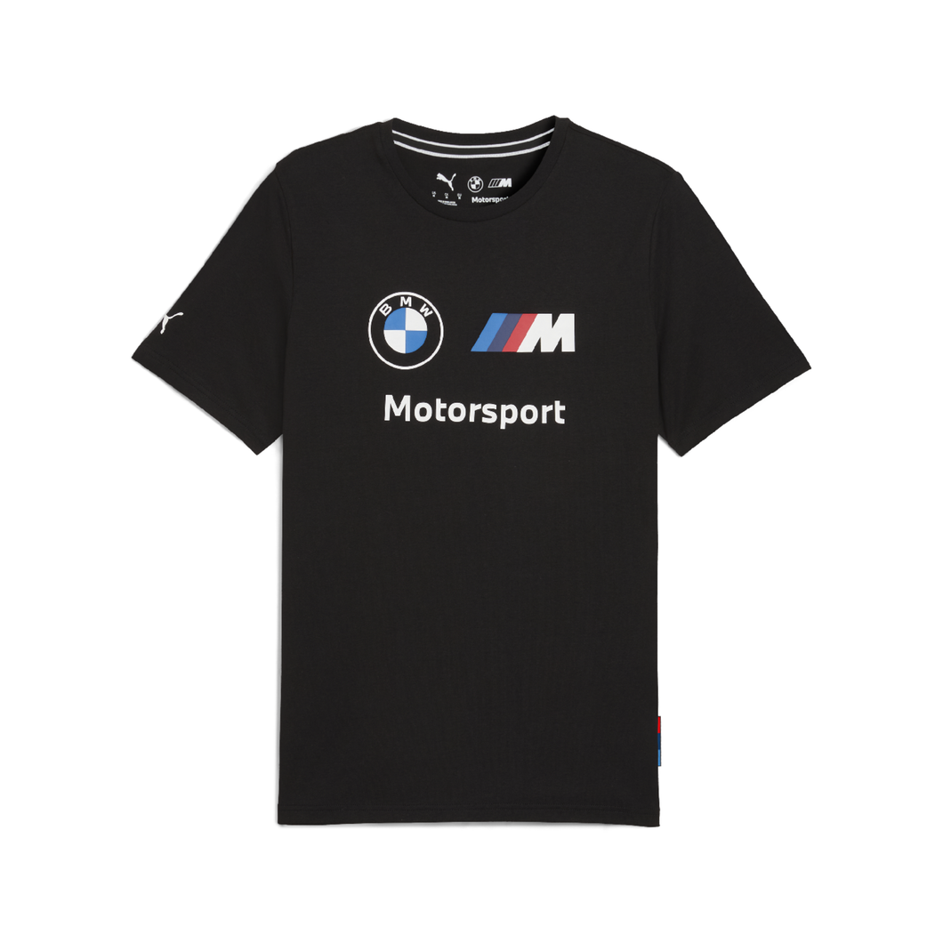 BMW M MOTORSPORT Men’s ESS Logo Tee - Black OR White