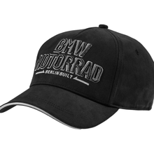 Load image into Gallery viewer, BMW Motorrad Berlin Built Cap – Black
