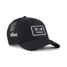 Load image into Gallery viewer, BMW M Motorsport Trucker Cap – BLACK or WHITE
