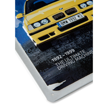 Load image into Gallery viewer, BMW M3 E36 Dakar Yellow - Metal Wall Sign - 20 x 30 cm
