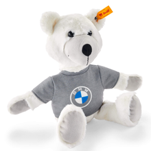 Load image into Gallery viewer, BMW Steiff Teddy Bear with BMW Logo T-Shirt
