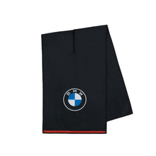 Load image into Gallery viewer, Cobra I BMW Microfiber Player Towel - Black
