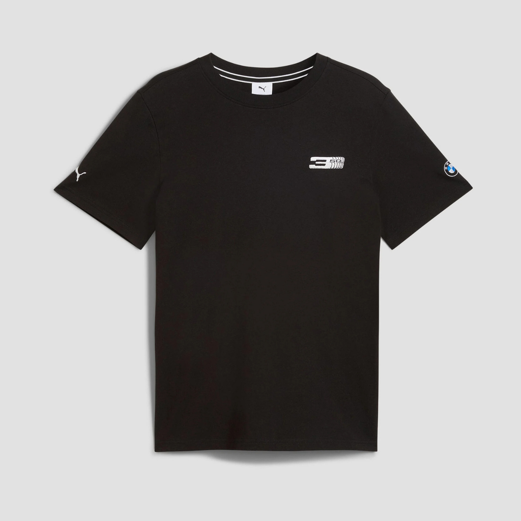 BMW 50 Years of 3 Series Regular Graphic Car T-Shirt - Black (RELAXED FIT)