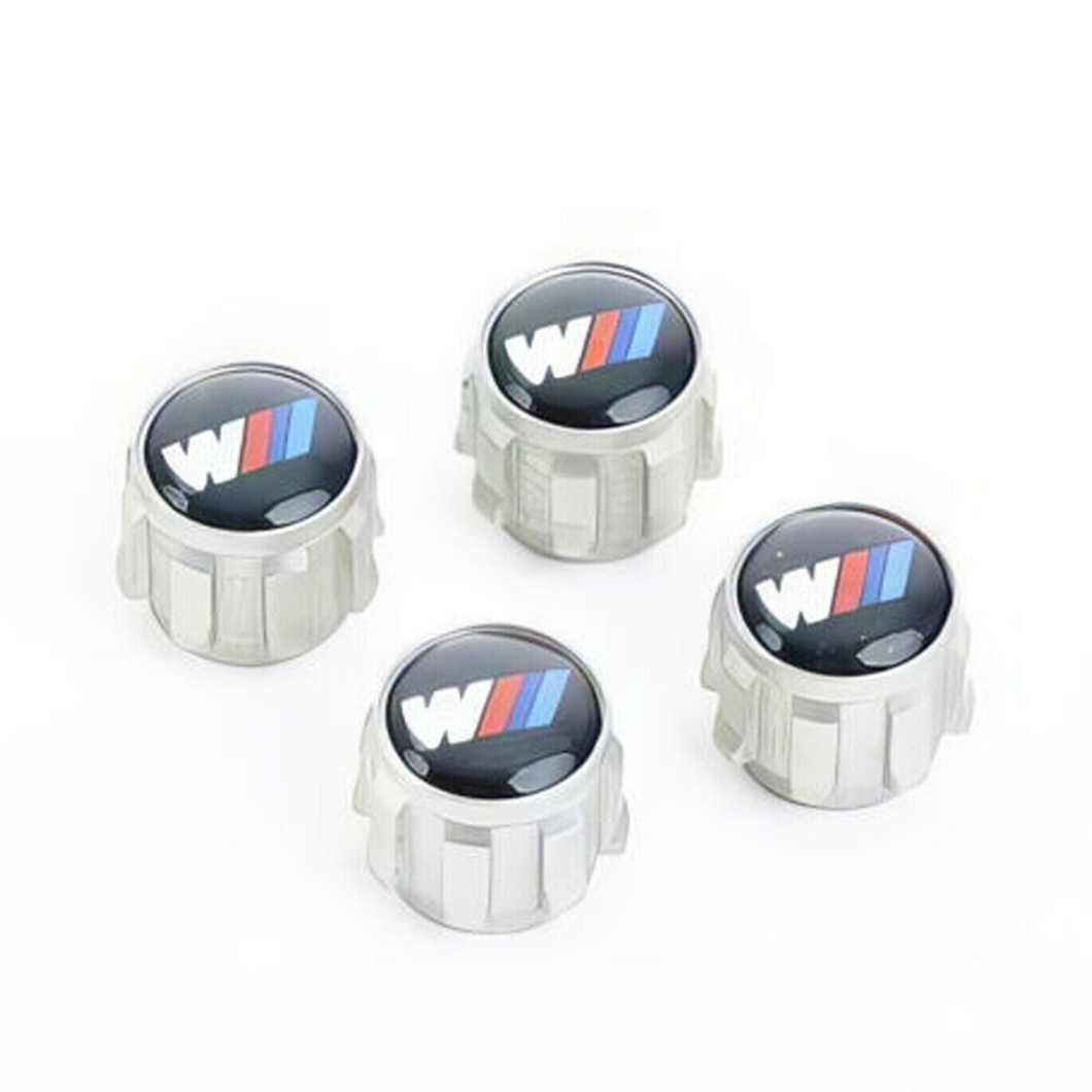 Set Of 4 Tire Valve Stem Caps – Fits All BMW – N55 Unbranded