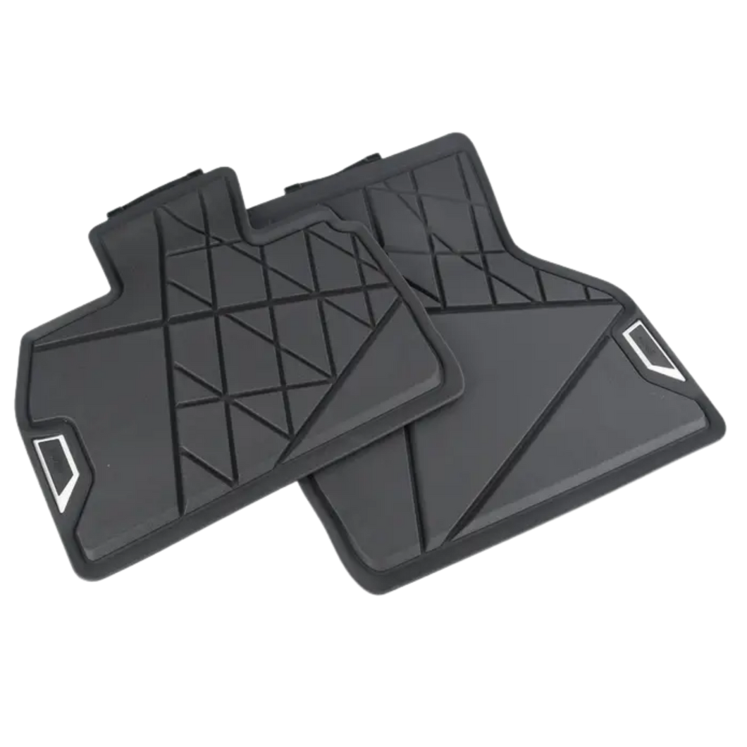 BMW All Weather Floor Mat Pair - Front Or Rear - iX (i20) - Set of 2 - Black