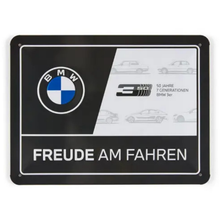 Load image into Gallery viewer, Metal Sign – Retro Charm with “FREUDE AM FAHREN”
