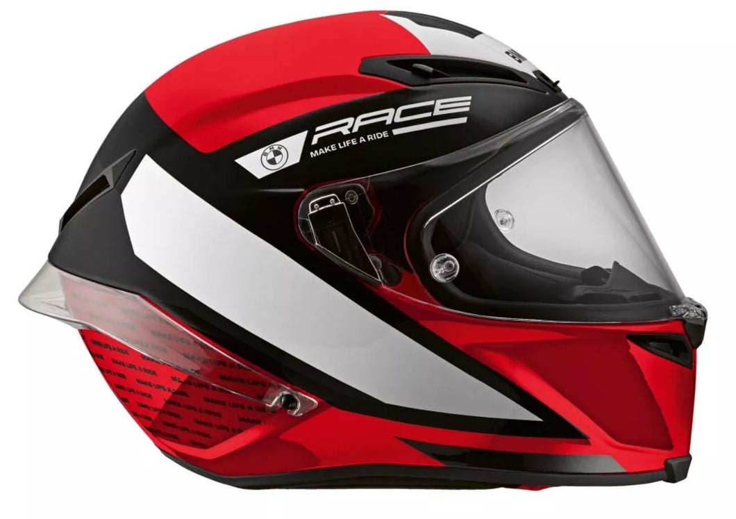 BMW Motorrad M Pro Race Helmet - Size 60/61 - Curbs Design - 2023 Model